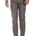 DB2083 on model Ethan Trouser color Brown/Black front view