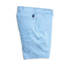 Breakwater Sport Short 9inch inseam side view color Stripe Marlin Blue