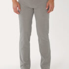 Waypoint Sport 5-Pocket Pant, color Seal Grey, on model, front view