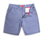 Breakwater Sport short Stripe Navy front open flat view