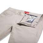 Teagan 5-Pocket Pant, flat front close up image, color carafe