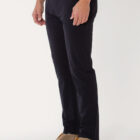 HL2094 Helmsman Tailored leg trouser, color black, on model image side view