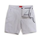 CA1061 Castaway short flat front open color harbor