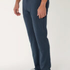 Breakwater Sport Trouser On model side view color Admiral Navy