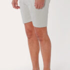 BM1075 Breakwater Sport Short 8" inseam on model side image, color stripe cashmere