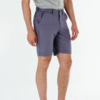 Breakwater Sport Short on model, stripe navy color