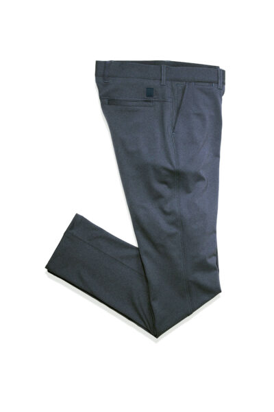 Breakwater Sport Trouser Heather admiral navy flat side view