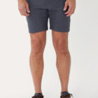 CA1061 Castaway Hybrid short on model front image, color dark charcoal