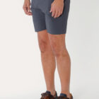 CA1061 Castaway Hybrid short on model side image, color dark charcoal