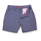 Breakwater Sport Short 7 inch inseam front flat open image color, heather wisteria
